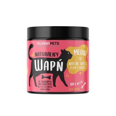 Witaminy dla kota na sierść, kości naturalne BARF